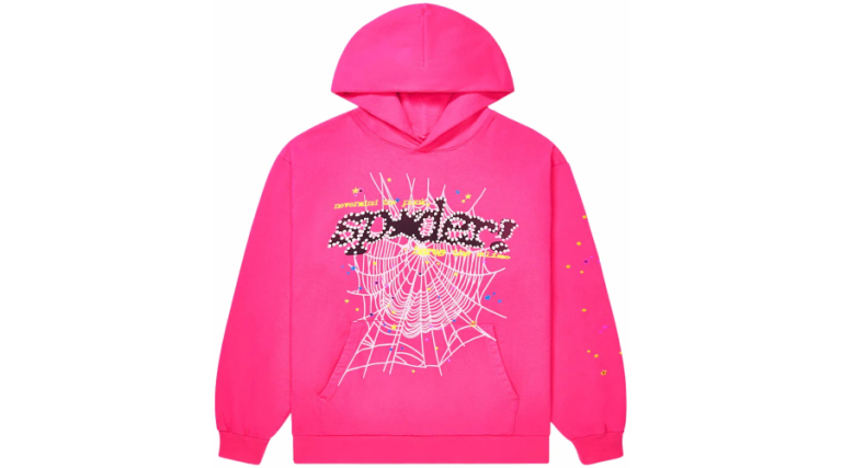  Embrace Individuality with the SP5DER Pink Hoodie Collection